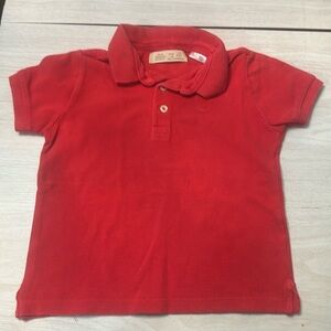 zara Baby Boy Size 3/4 years red Polo Shirt